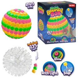 DIVERTENTE Decora una palla rimbalzante da 6,5 ??cm con delle luci (FAI DA TE)