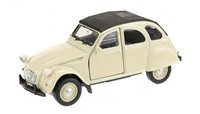 WELLY Citroën 2CV met zonnedak 11,5cm 2 assorti in display (12)-3