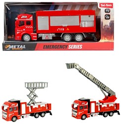 Autopompa antincendio pressofusa in scatola 3 assortiti 16x25,5 cm