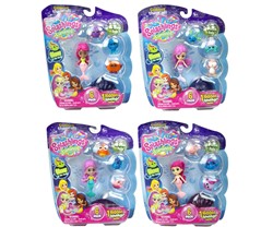 Splashlings Luminos Glow in the Dark Figures 6-Pack 18x18cm in display (8)