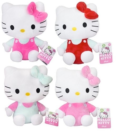 Hello Kitty Peluche 4 assortitis 23cm