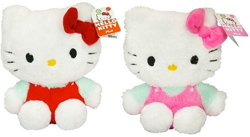 Hello Kitty Peluche Fluffy 2 surtidos 28cm