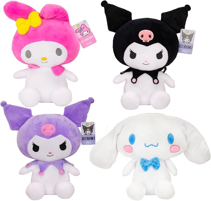 Hello Kitty and Friends Plush 4 assorted 23cm