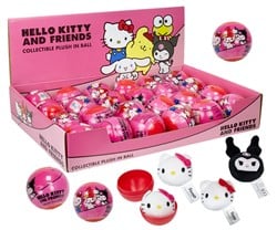 Capsule pluche Hello Kitty and Friends assorti in display (24)