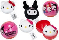 Capsule 6cm. Hello Kitty and Friends plush toy assorted in display (24)-2