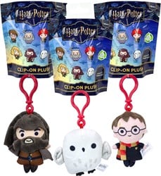 Harry Potter Blindbag Clip-on Pluche assorti 12x14cm