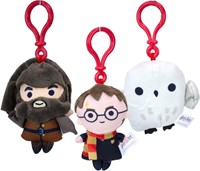Harry Potter Blindbag Clip-on Pluche assorti 12x14cm-3