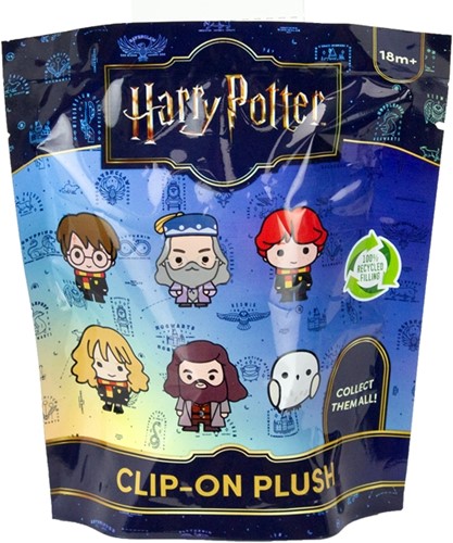 Harry Potter Blindbag Clip-on Pluche assorti 12x14cm-2