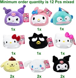 Hello Kitty Beanie Peluche 9 assortitis 20cm