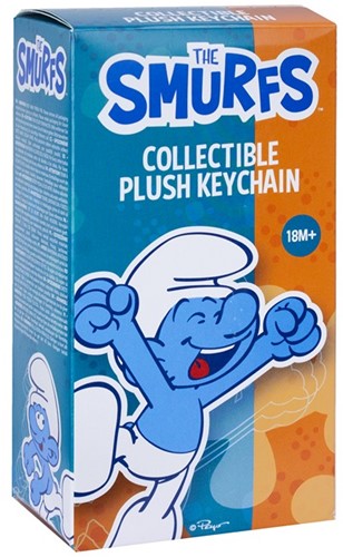 The Smurfs Peluche Bagclip 17cm 6 assortitis in Blindbox 8,5x16cm-2