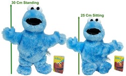 Sesamstraat Pluche Cookie Monster 25/30cm