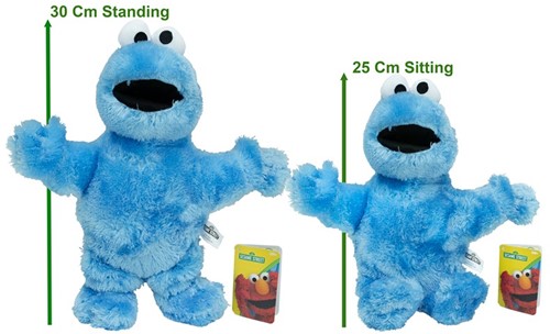 Sesame Street Plush Cookie Monster 25/30cm