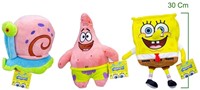 Spongebob Squarepants Peluche 3 assortitis 30cm