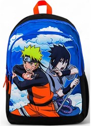 Naruto Zaino 27 litri (3 scomparti + 1 tasca laterale + 1 scomparto per laptop) 41x30,5x22cm