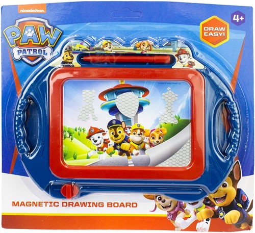Planche à dessin magnétique XL 2 assorties Paw Patrol / Sonic 26,5x25,5cm-2