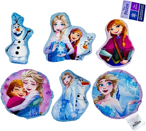Disney Frozen coussin peluche 6 assortis 15cm