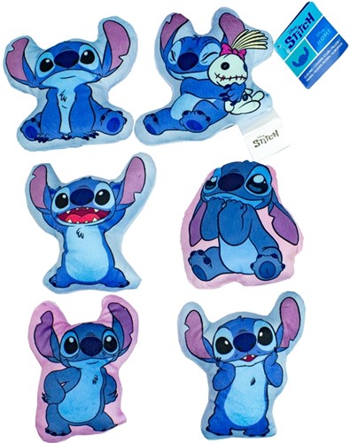Disney Lilo & Stitch coussin peluche assortis 15cm