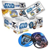 Disney Star Wars Colgantes con collar o pulsera en bolsas sorpresa de 7x12 cm surtidos en expositor (30)