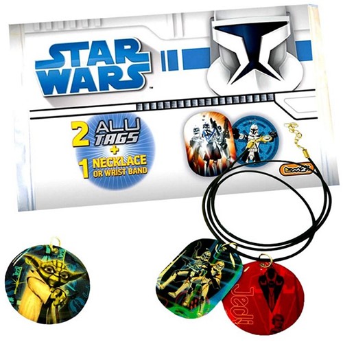 Disney Star Wars Colgantes con collar o pulsera en bolsas sorpresa de 7x12 cm surtidos en expositor (30)-2