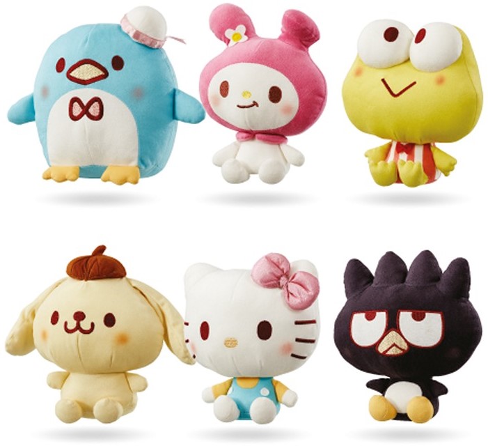 hello kitty characters plush