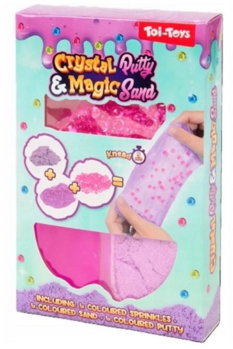 Crystal Putty & Magic Sand sortiert 10,5x17cm-3