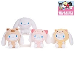 Hello Kitty Pluche Cinnamoroll 4 assorti S3 24cm
