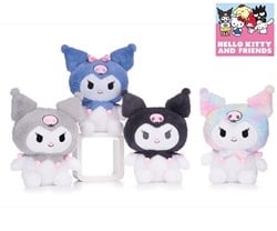 Hello Kitty Pluche Kuromi 4 assorti S3 24cm