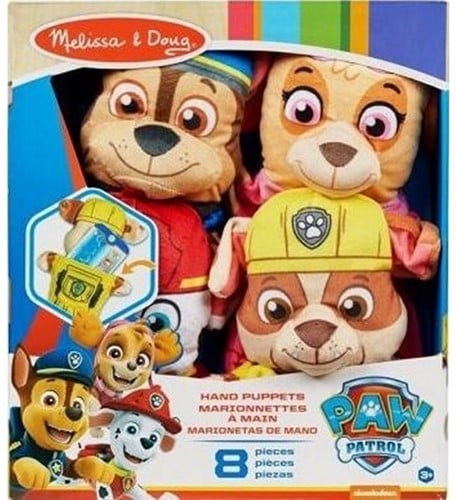 Melissa & Doug Paw Patrol Handpoppen 4-Pack 26x30cm