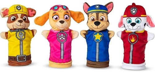 Melissa & Doug Paw Patrol Marionnettes a Main 4-Pack 26x30cm-2