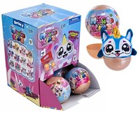 Munch Kinz Surprise Ball 100mm con peluche assortiti in espositore (12)