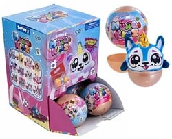 Munch Kinz Verrassingsbal 100mm met Pluche knuffel assorti in display (12)