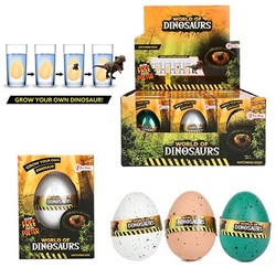 WORLD OF DINOSAURS Wachstumsei Dinosaurier 6 sortiert im display 7,5x10,5cm