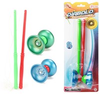 Diabolo di metallo 3 assortiti 11,5x31,5cm