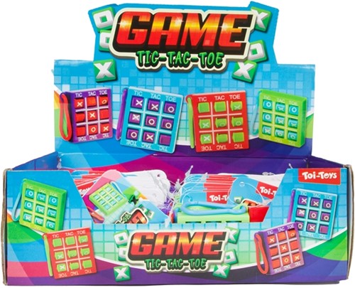 Porte-clés FUN - Tic Tac Toe - jeu 4 assortis-2