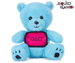 The Squid Game Plush Bear with Zipper 25cm