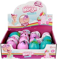 DREAM HORSE Huevo para apretar con unicornio 5x6,5cm 3 surtidos en display (12)-2