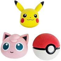 Pokemon 3D Erasers 4cm 3 surtidos in Window Foilbag 10x11cm-2