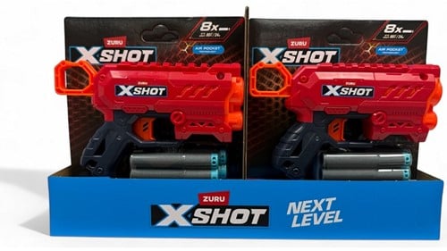 Zuru X-shot Micro 15x18cm in display (12)