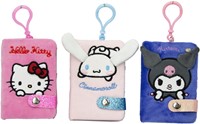 Hello Kitty Mini Libreta Peluche 7x10cm + clip para bolso 3 surtidos en display (18)-2