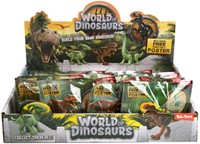 WORLD OF DINOSAURS Assemblable 3D dino (diy) 4 assorted-2