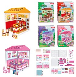 CREATIVITA' Tavolozza del pittore - dipingere con pennello 3 assortiti