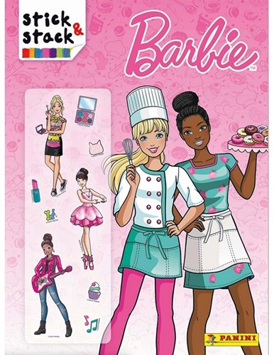 Stick & Stack Barbie Kleurboek 22x30cm