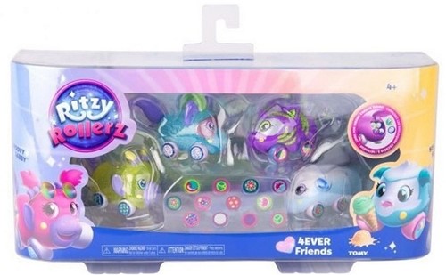 Tomy Ritzy Rollerz 4Ever Friends 4-Pack 15x32cm