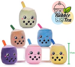 Peluche Bubble Tea Squashy 6 surtidos 17cm