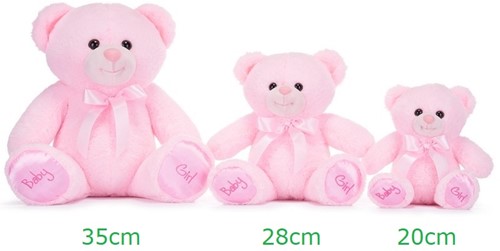 Plüsch bär Baby Rosa 20cm