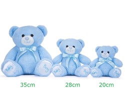 Plush Bear Baby Blue 20cm