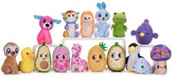 Pluche assorti 17cm