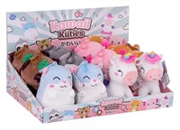 Kawaii Kuties Plüsch Bagclip 6 sortiert 12,5cm Serie 1-3