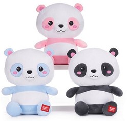Kawaii Kuties Plüsch Panda 3 sortiert 24cm