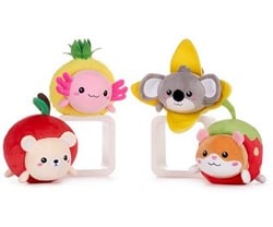 Kawaii Kuties Plush Fruits 4 assorted 24cm